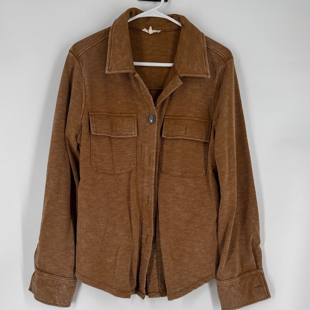 EUC Mystree Tan Utility Jacket for Women